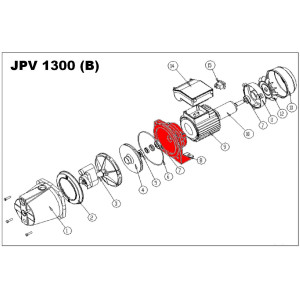 Příruba čerpadla Elpumps JPV 1300(B)