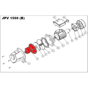 Difuzor Elpumps JPV 1500(B)